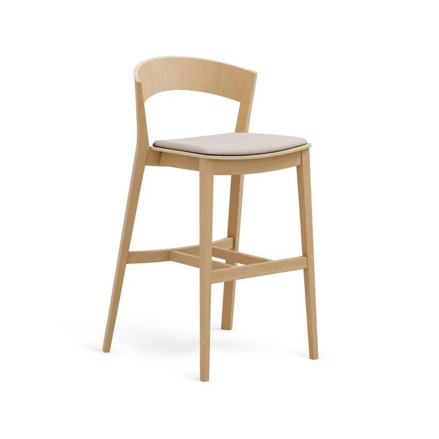 Scaun de bar Paged Archer H-4800 tapițat 70 cm