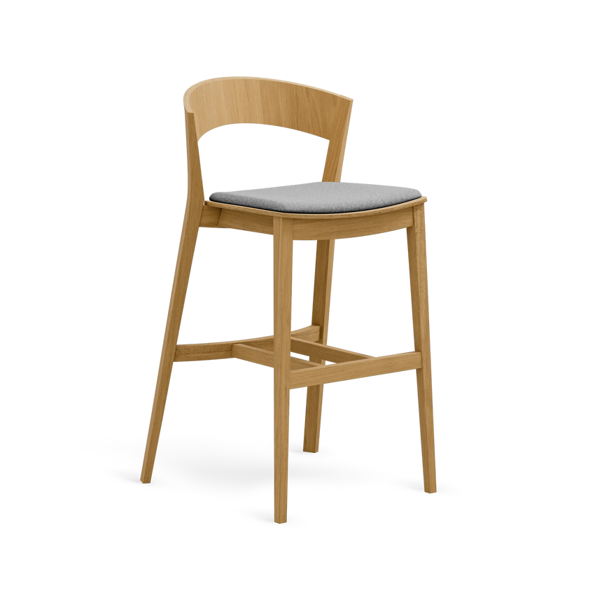 Scaun de bar Paged Archer H-4800 tapițat 70 cm
