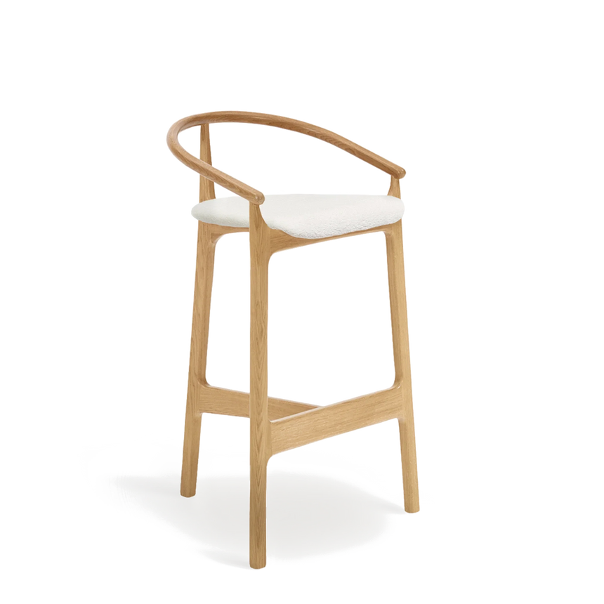 Scaun de bar Paged Evo H-2940 tapițat 78 cm