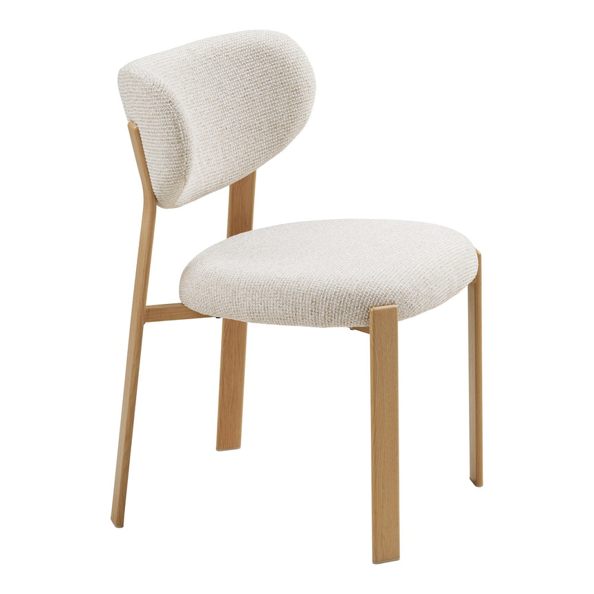 Scaun de dining Savina – Nisipiu / Natur