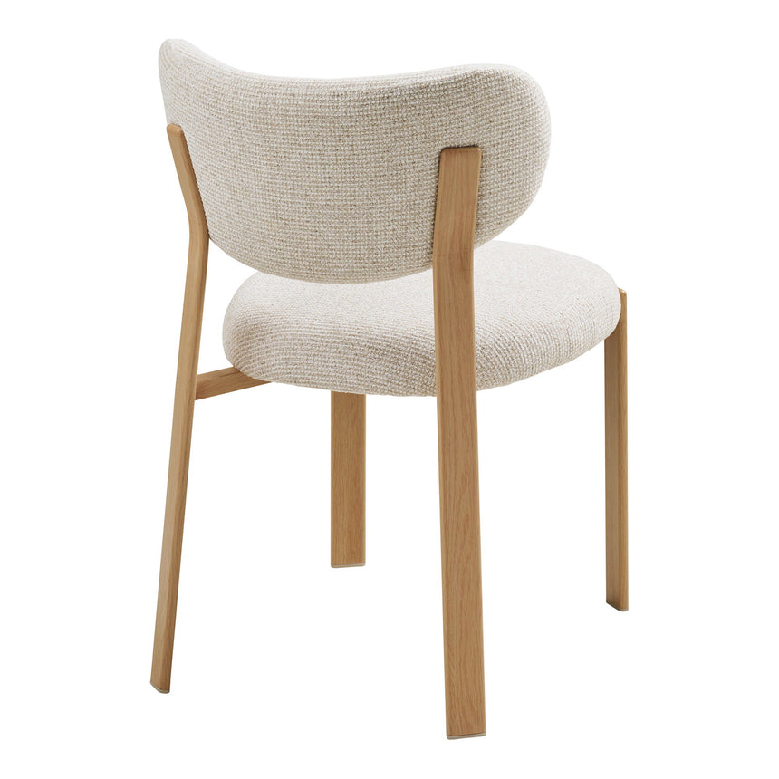 Scaun de dining Savina – Nisipiu / Natur