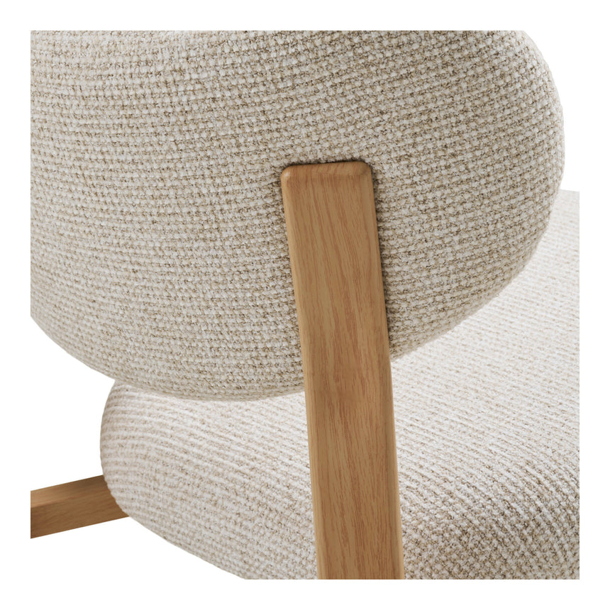Scaun de dining Savina – Nisipiu / Natur
