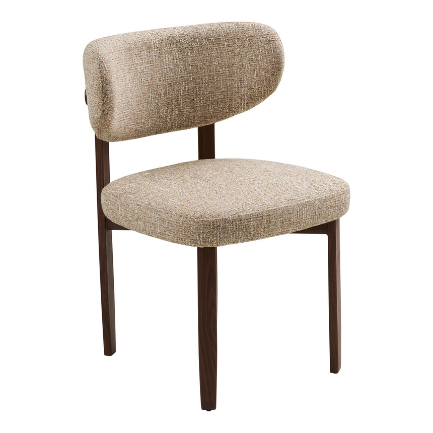 Scaun de dining Recco – Maro deschis / Maro închis