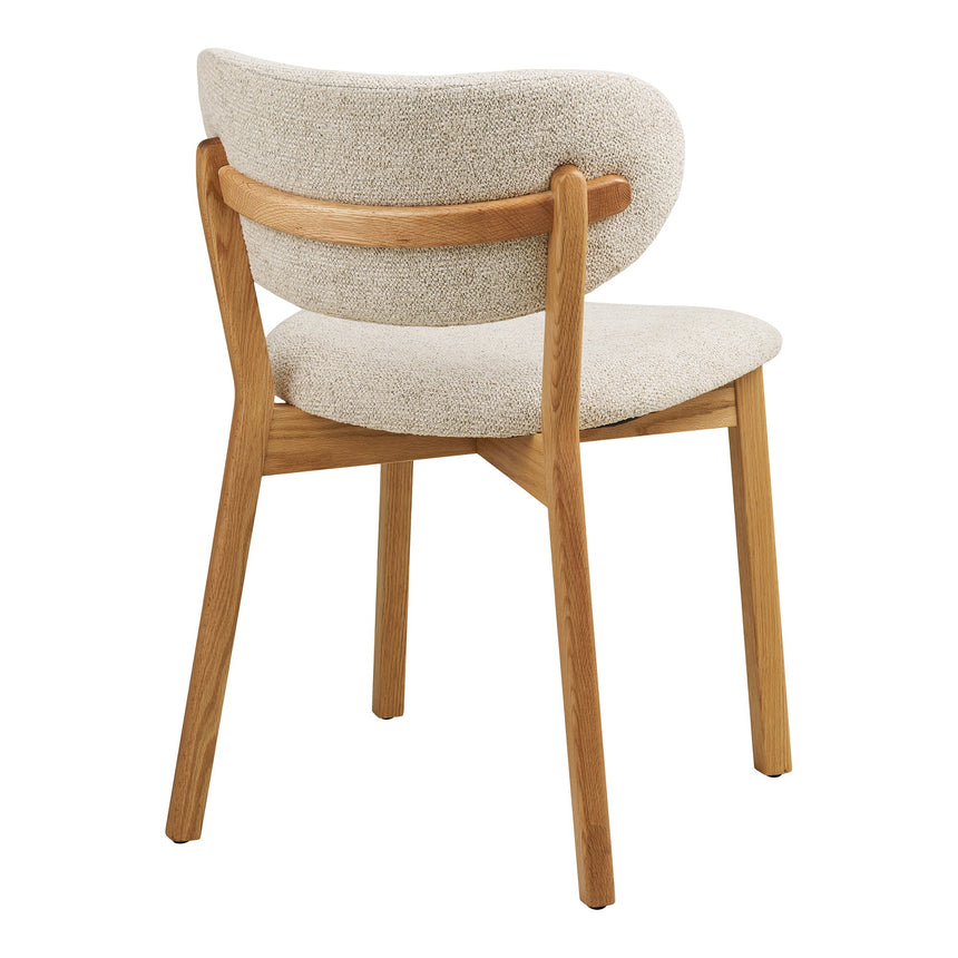 Scaun de dining Dunkirk – Natur / Bej