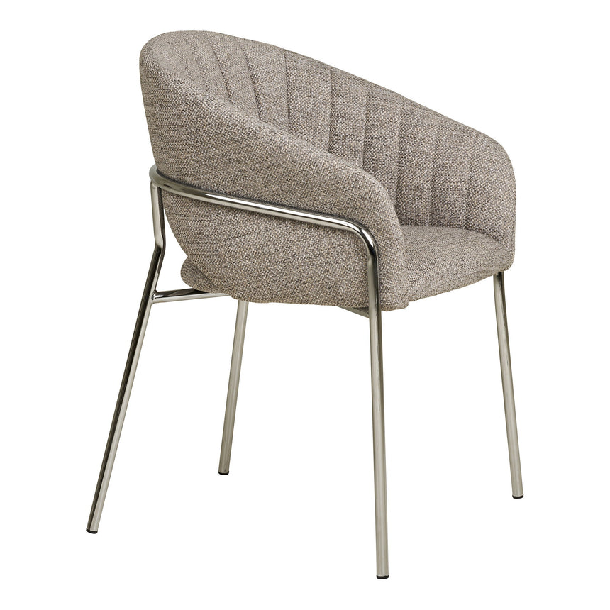 Scaun de dining Costa – Gri deschis