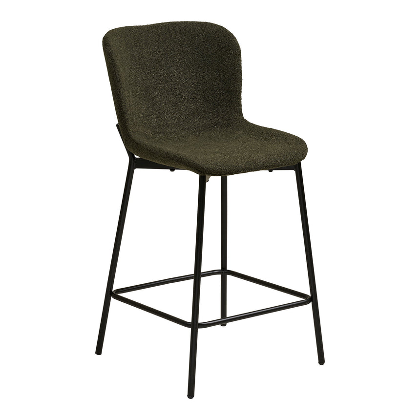 Scaun de bar Maceda – Verde închis