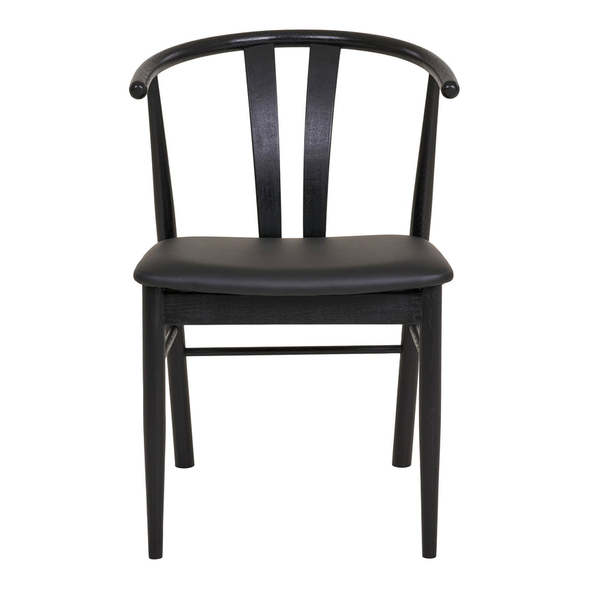 Scaun de dining Artenara – Negru