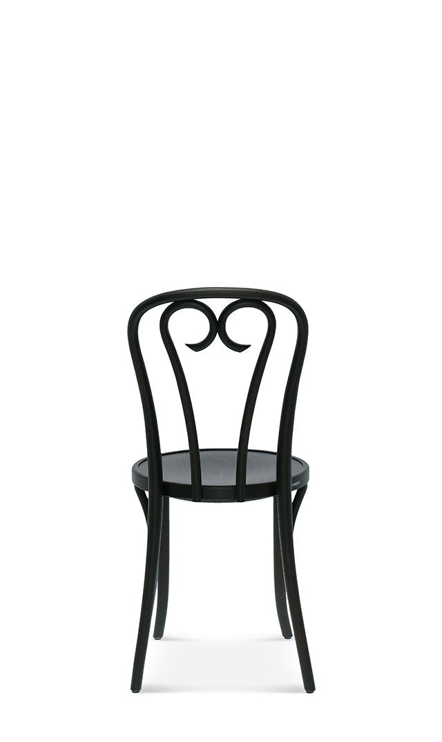 Scaun Fameg 16 A-16 - spătar curbat cu decor spiral
