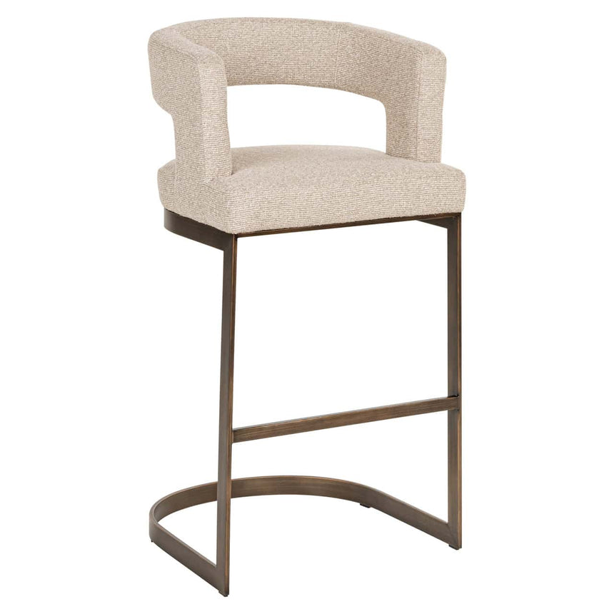 Scaun de bar Richmond Ellis bej biscotti