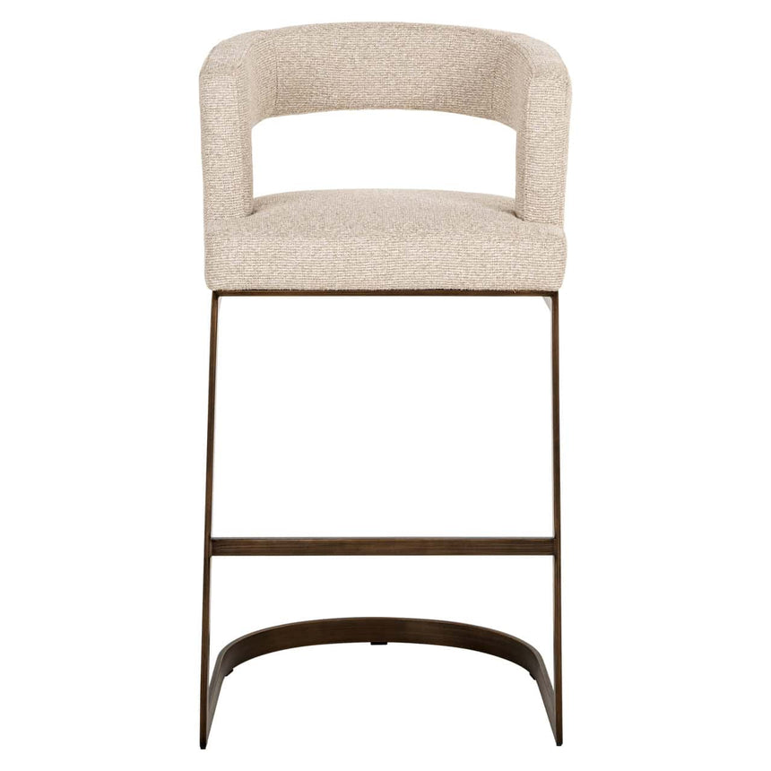 Scaun de bar Richmond Ellis bej biscotti