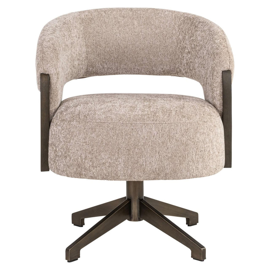 Scaun dining Richmond Pollux easy nisipiu stejar, rotativ