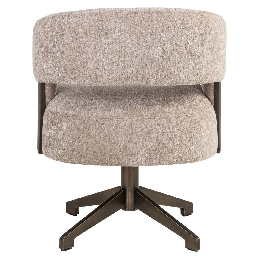 Scaun dining Richmond Pollux easy nisipiu stejar, rotativ