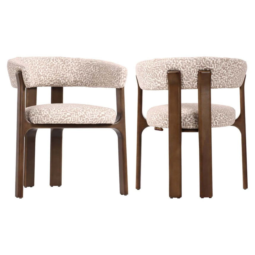 Scaun dining Richmond Contigo natur geo