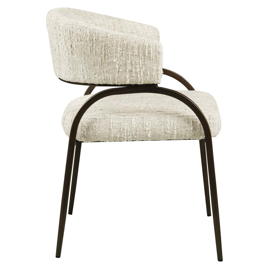 Scaun dining Richmond Charda bej angora