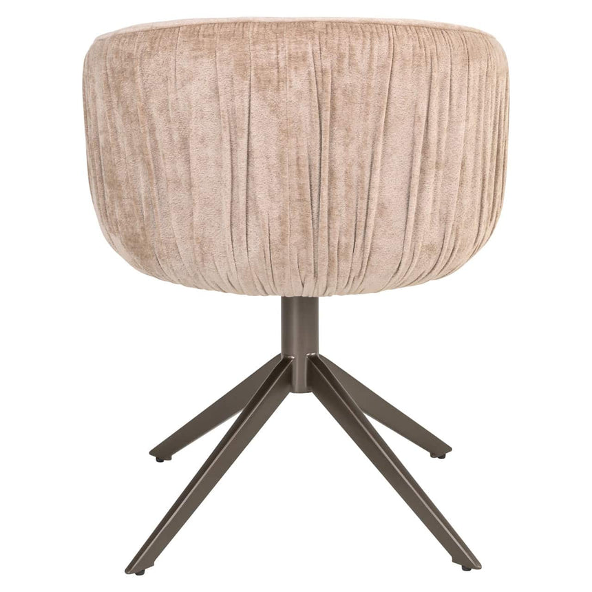 Scaun dining Richmond Cassi nisipiu soft, rotativ