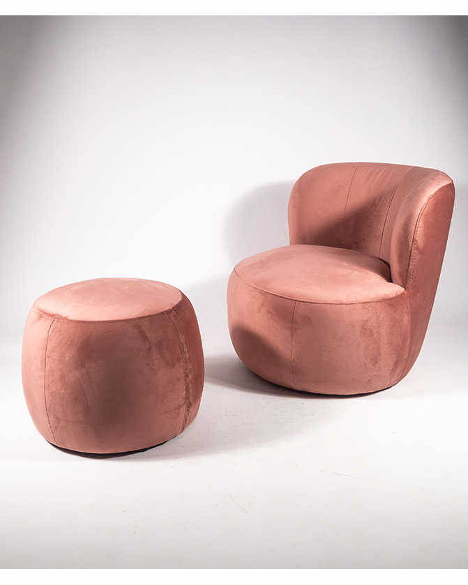 Teddy – fotoliu, disponibil în culori variate