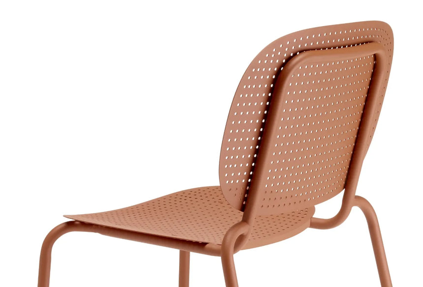 Scaun de terasă Si-Si Dots SCAB - perforații decorative