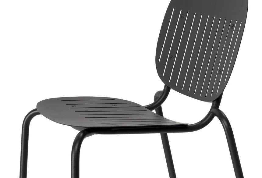 Scaun de terasa Si-Si Barcode - metal cu finisaj dungi