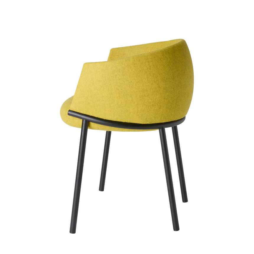 Fotoliu cocon S•CAB Koala - design tapițat contemporan