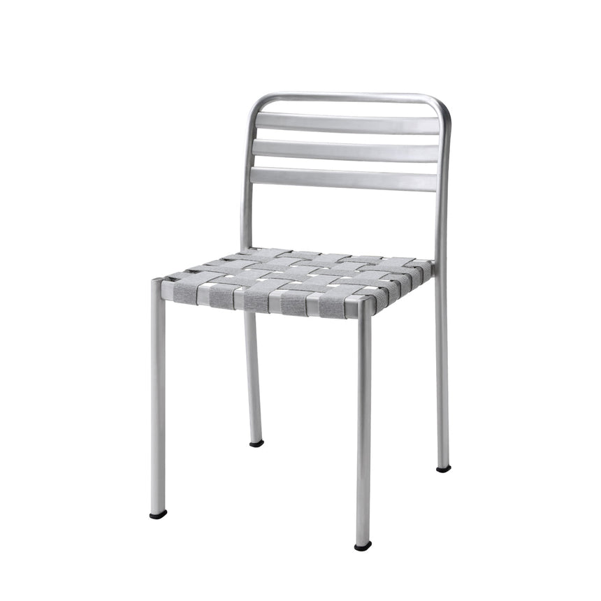 Scaun de terasă Reil Stripes - aluminiu cu benzi elastice