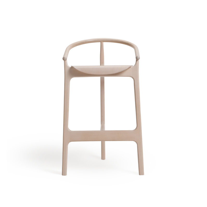 Scaun de bar Paged Evo H-2940 – cadru din lemn, 76 cm