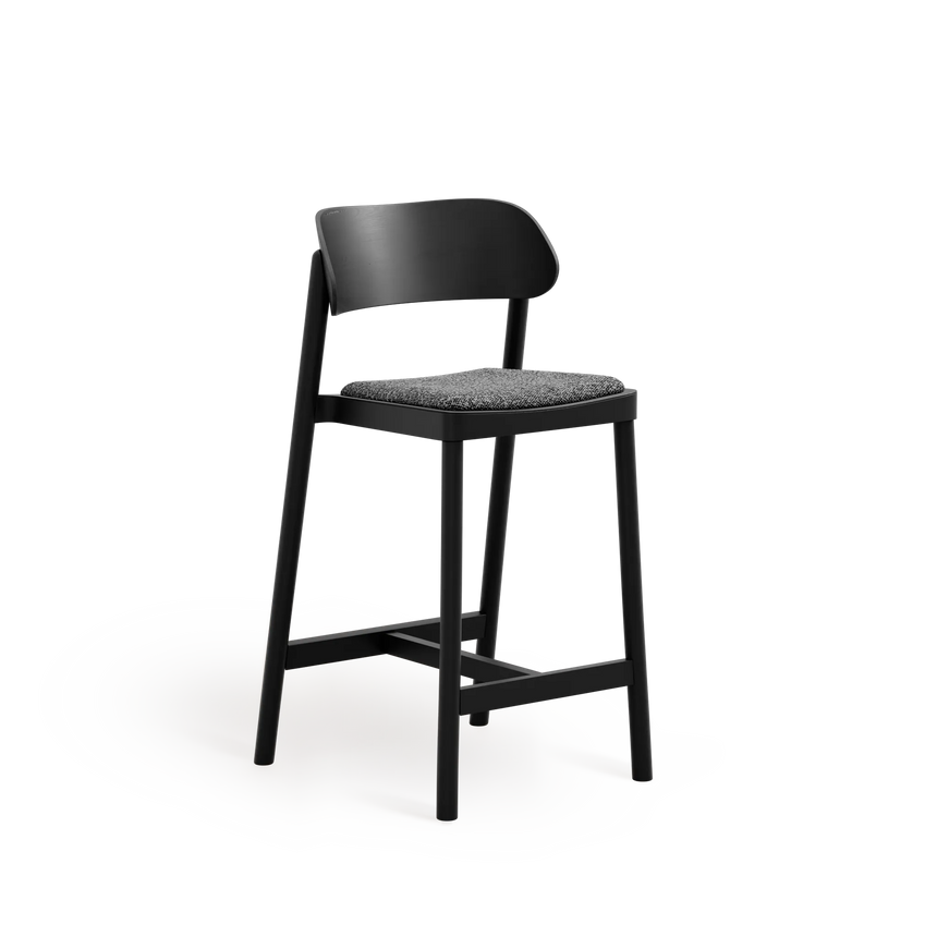 Scaun de bar Paged Nimm H-4590 tapițat 67 cm