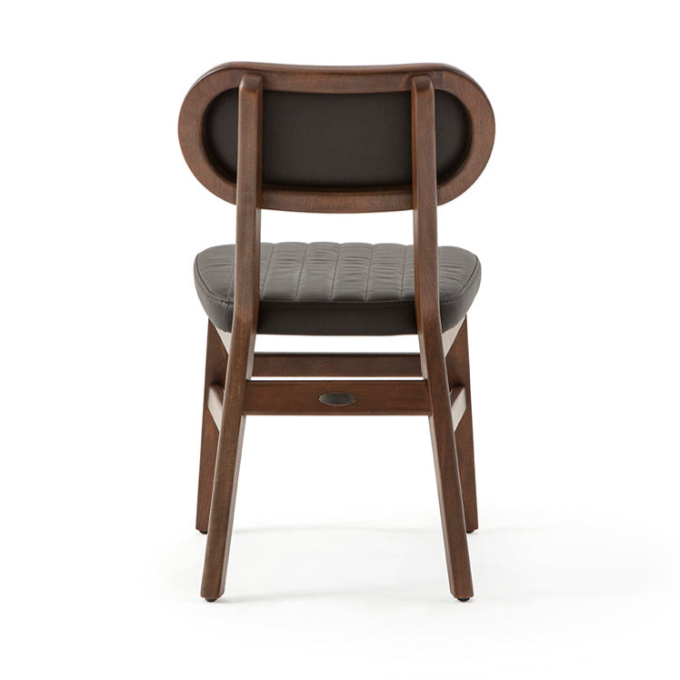 Scaun Evans - Design retro cu tapițerie stepată