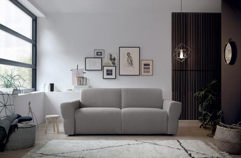 Canapea extensibilă Yves – brațe late tapițate