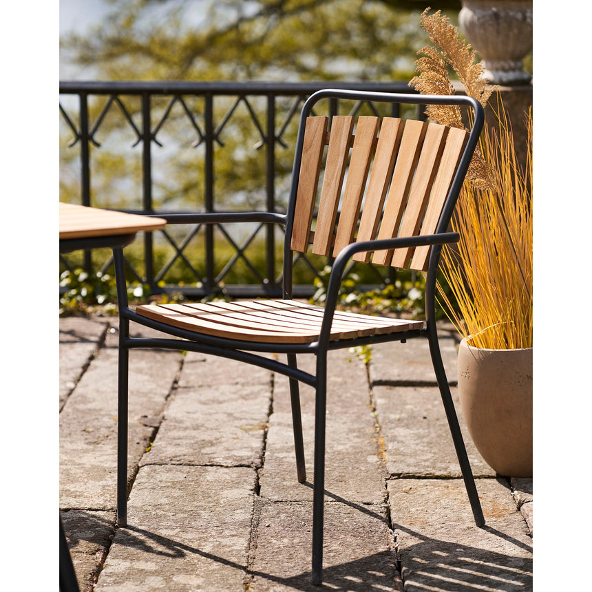 Scaun de grădină Cleveland – lemn de teak