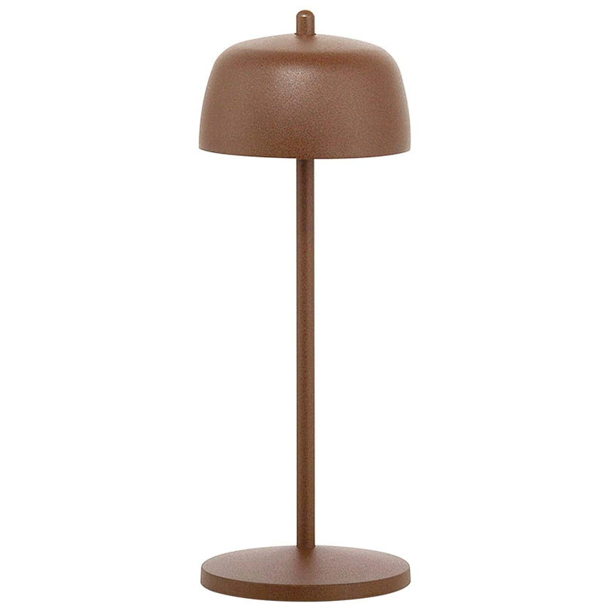 Lampă de masă Circe reîncărcabilă – maro