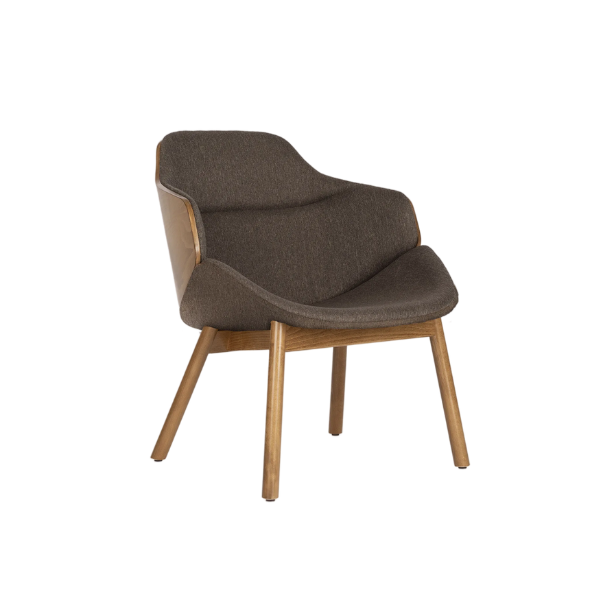 Fotoliu Paged Aria Lounge M-5350 - panou spate lemn