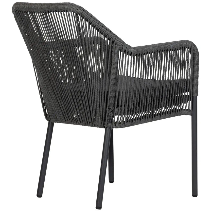 Baleric scaun de terasa pentru exterior, culoare griMobCenter