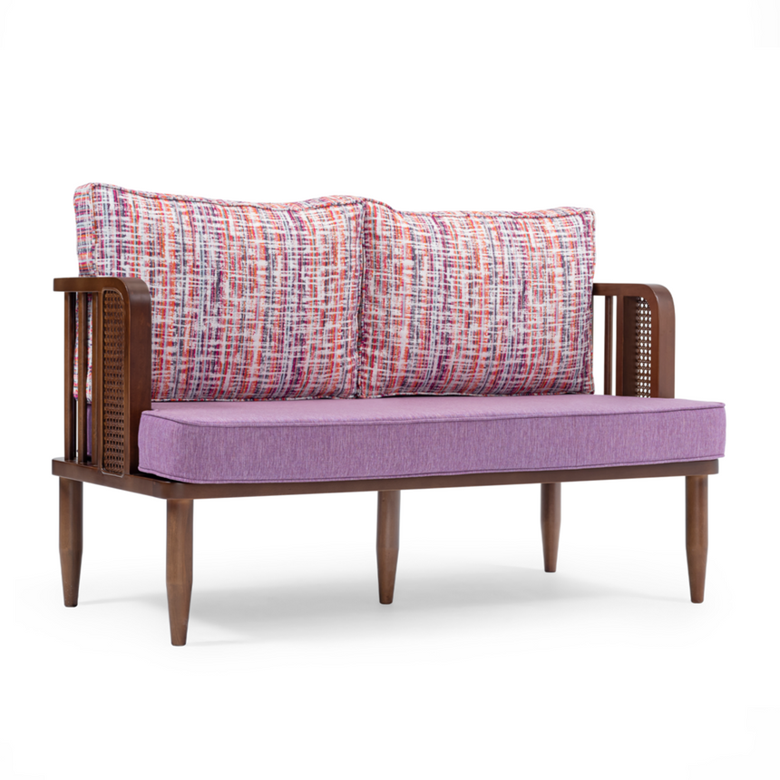 Banchetă modulară pentru restaurant Gloria wicker disponibilă în culori la alegereMobCenter