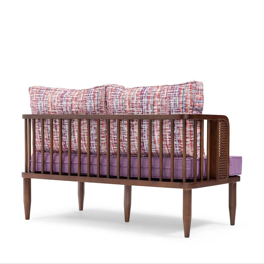 Banchetă modulară pentru restaurant Gloria wicker disponibilă în culori la alegereMobCenter