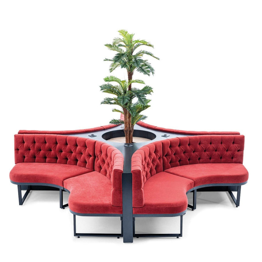 Banchetă modulară pentru restaurant Korfu disponibilă în culori la alegereMobCenter