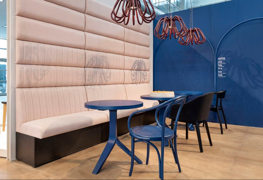 Banchetă modulară pentru restaurant Link disponibilă în culori la alegereMobCenter