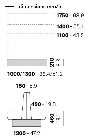 Banchetă modulară pentru restaurant PEDRALI Modus MDB disponibilă în culori la alegereMobCenter