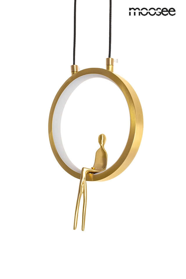 Băiat lampă suspendată Circle aurMobCenter