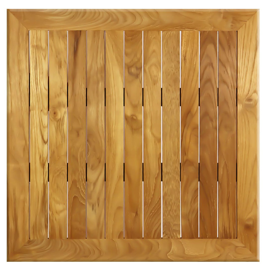 Blat din lemn de tec veritabil, ideal pentru exteriorMobCenter