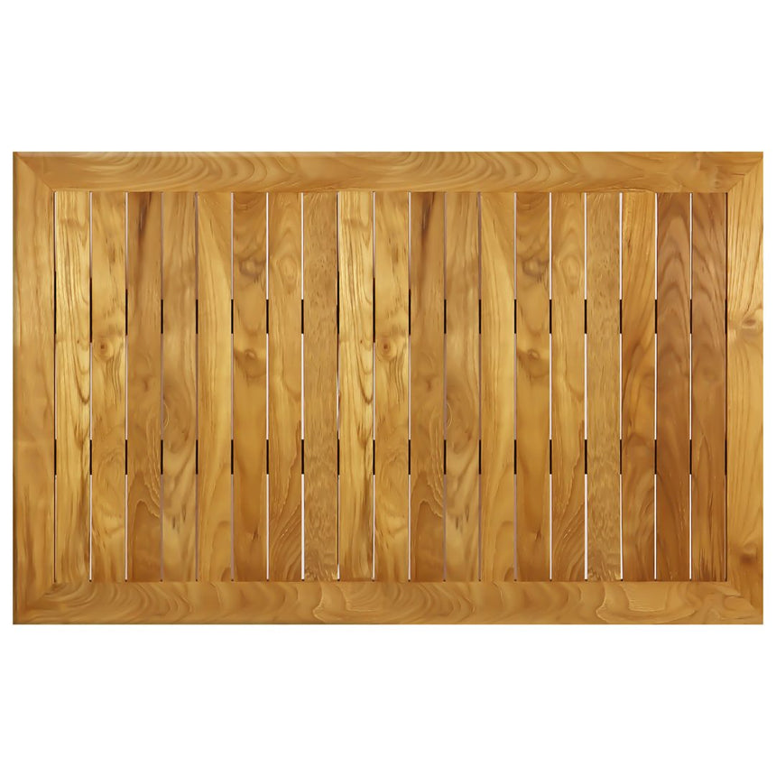 Blat din lemn de tec veritabil, ideal pentru exteriorMobCenter