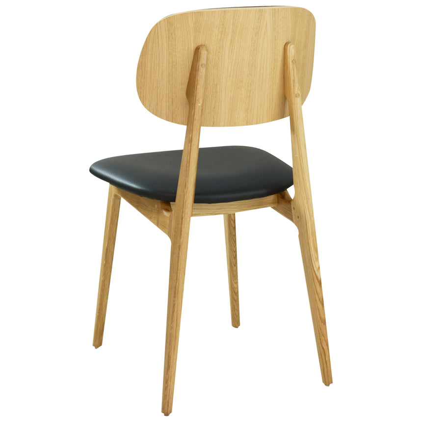 Scaun de restaurant Bunny P - cadru din stejar masiv