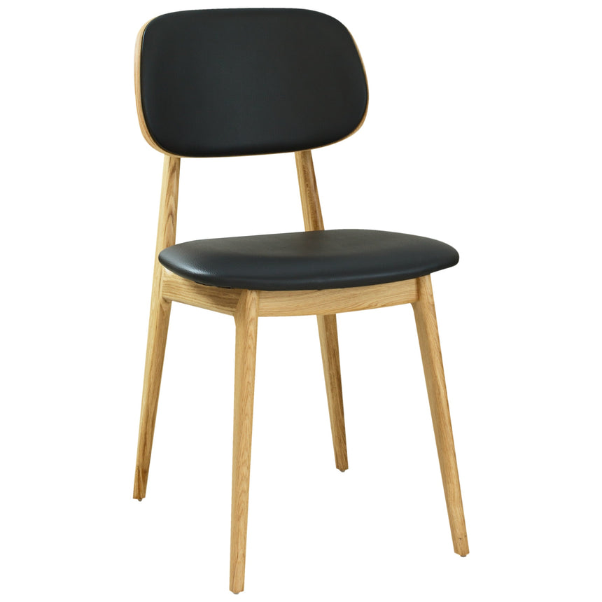 Scaun de restaurant Bunny P - cadru din stejar masiv