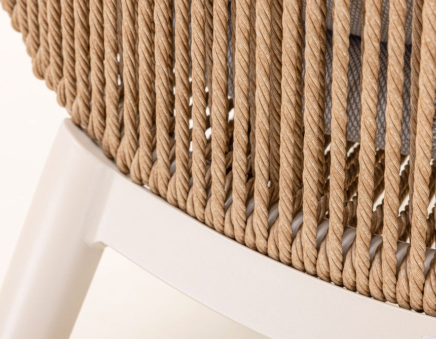 Grattoni Como – set mobilier de gradina si terasa, pentru 4 persoane, culoare bej