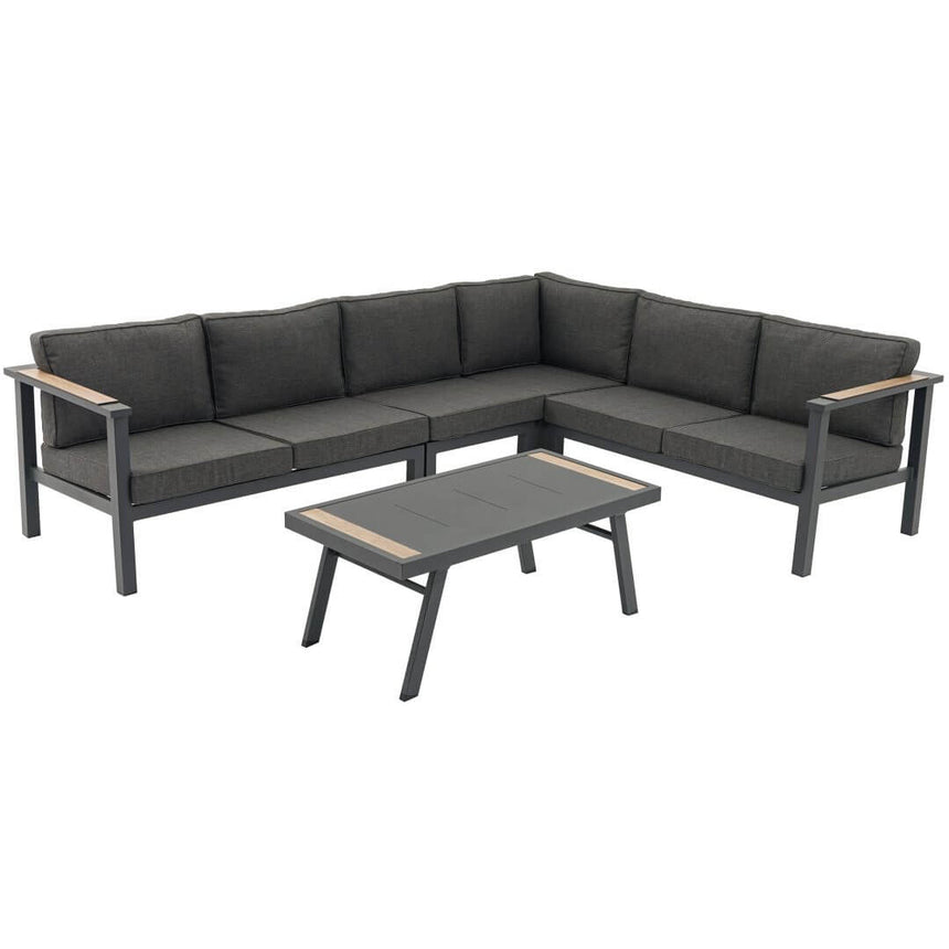 Canapea de colț de exterior Boulia pentru 5 persoaneMobCenter