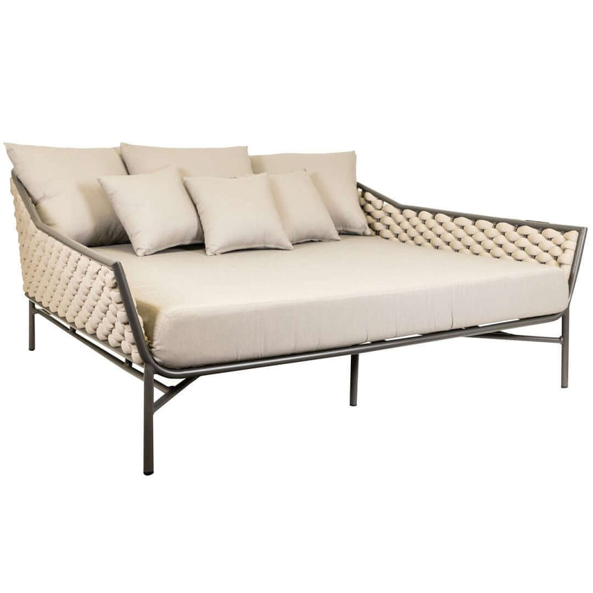 Daybed de grădină Rio – culoare bejMobCenter