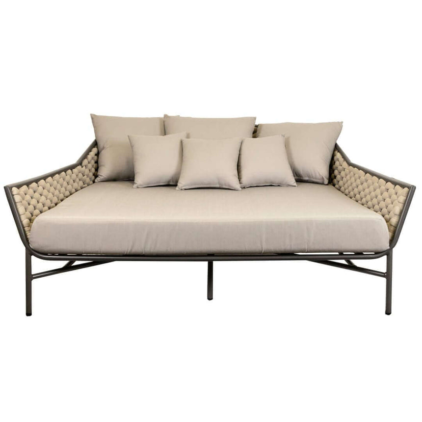 Daybed de grădină Rio – culoare bejMobCenter