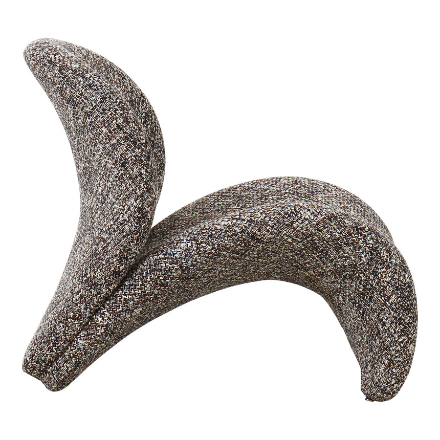 Fotoliu Sofia, culoare maro amestecatMobCenter