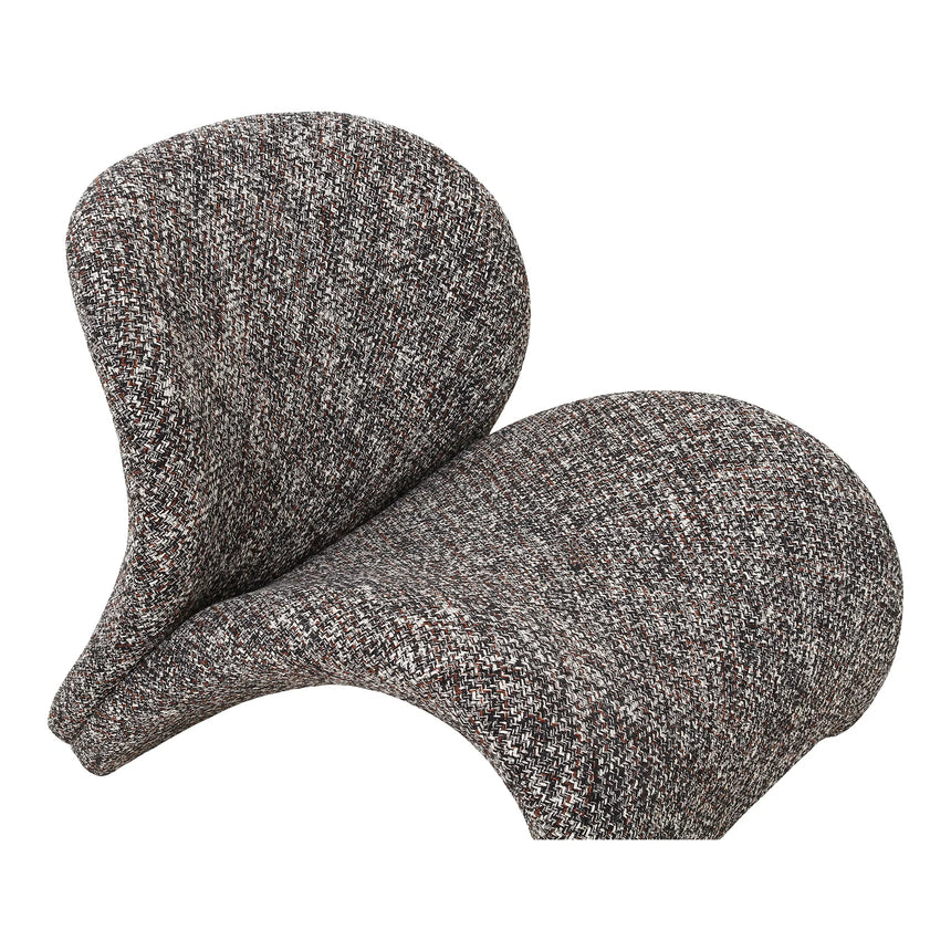 Fotoliu Sofia, culoare maro amestecatMobCenter