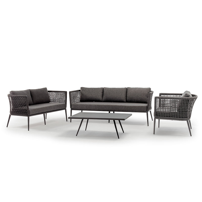 Set mobilier de grădină Grattoni Cuba 5 persoane
