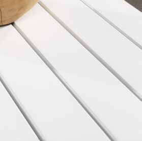 Grattoni Ivory – set mobilier de gradina si terasa, pentru 5 persoane, culoare albMobCenter